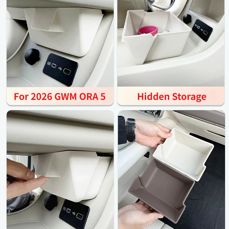 Drawer Organizer Tray - Tiroir de rangement dissimulé pour console