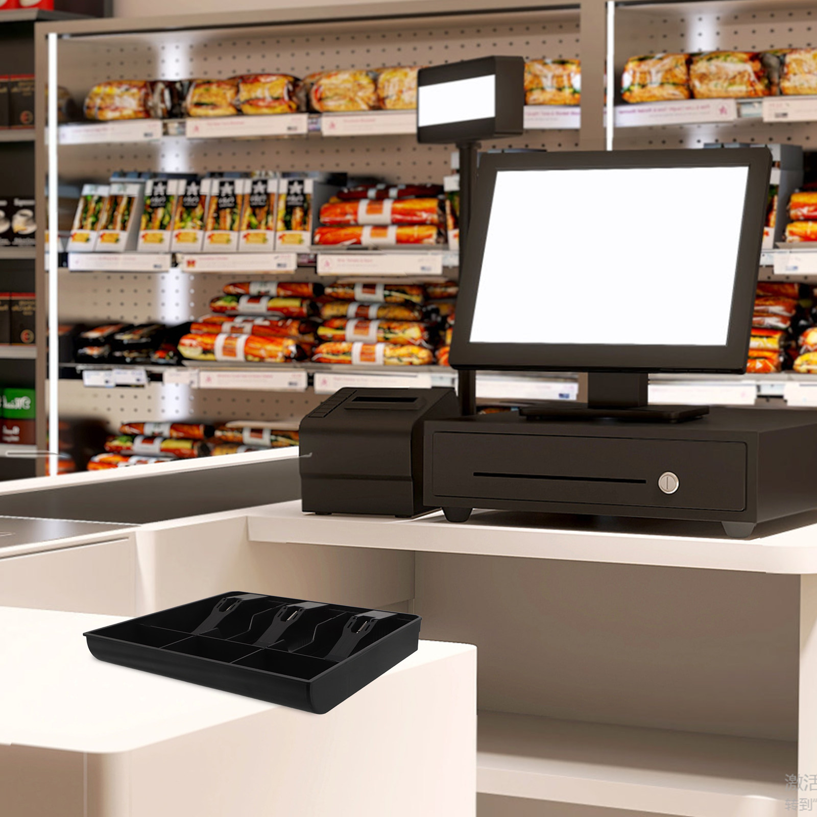 Drawer Organizer Tray - Tiroir de caisse à compartiments multiples,