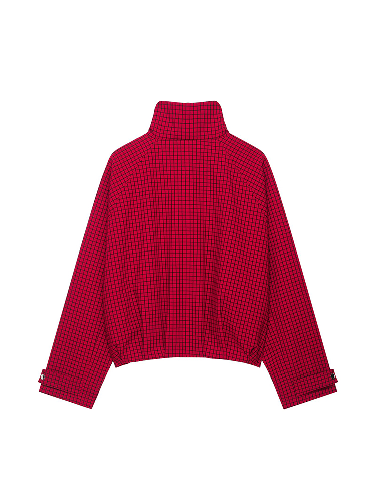 Veste bomber à carreaux pour f - Coat Rack Standing avis et prix
