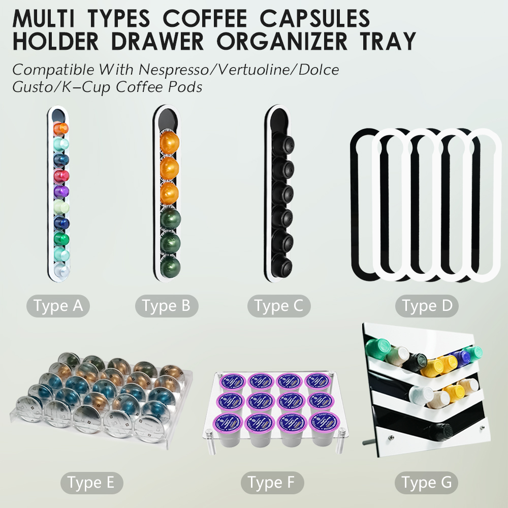 Porte-Capsules de café multi-t - Drawer Organizer Tray avis et prix