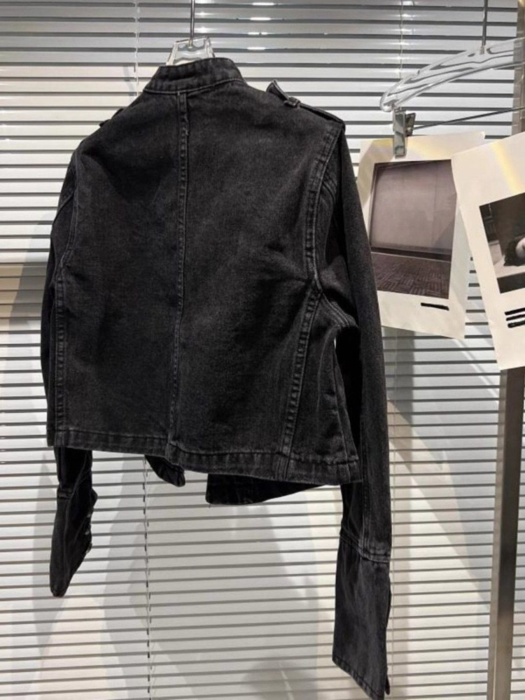 Veste en jean courte vintage a - Coat Rack Standing avis et prix
